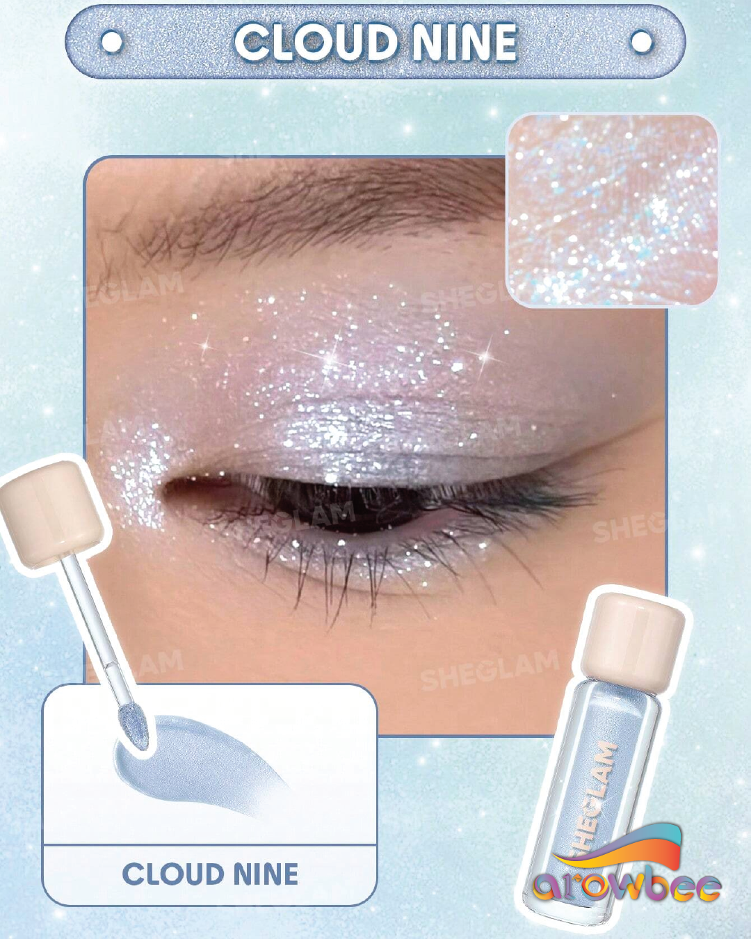 SHEGLAM Airglow Eye Tint