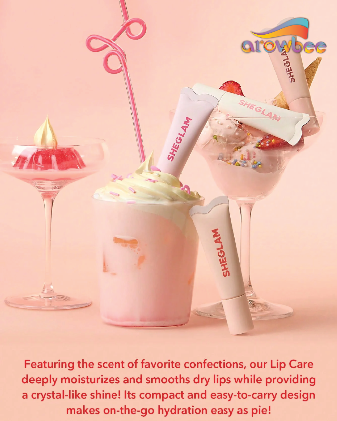 SHEGLAM Crystal Glaze Moisturizing Lip Care
