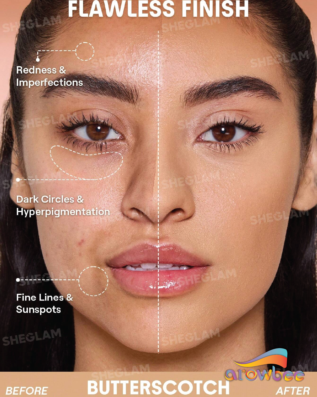 SHEGLAM Lock & Go Long-Lasting Cushion Foundation