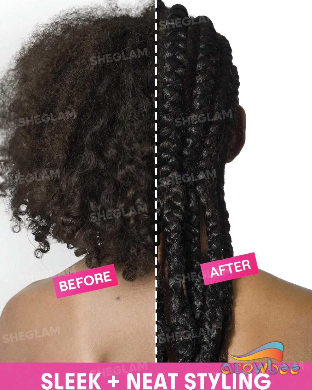 SHEGLAM Locked in Strong Hold Twist & Braid Gel - 110g