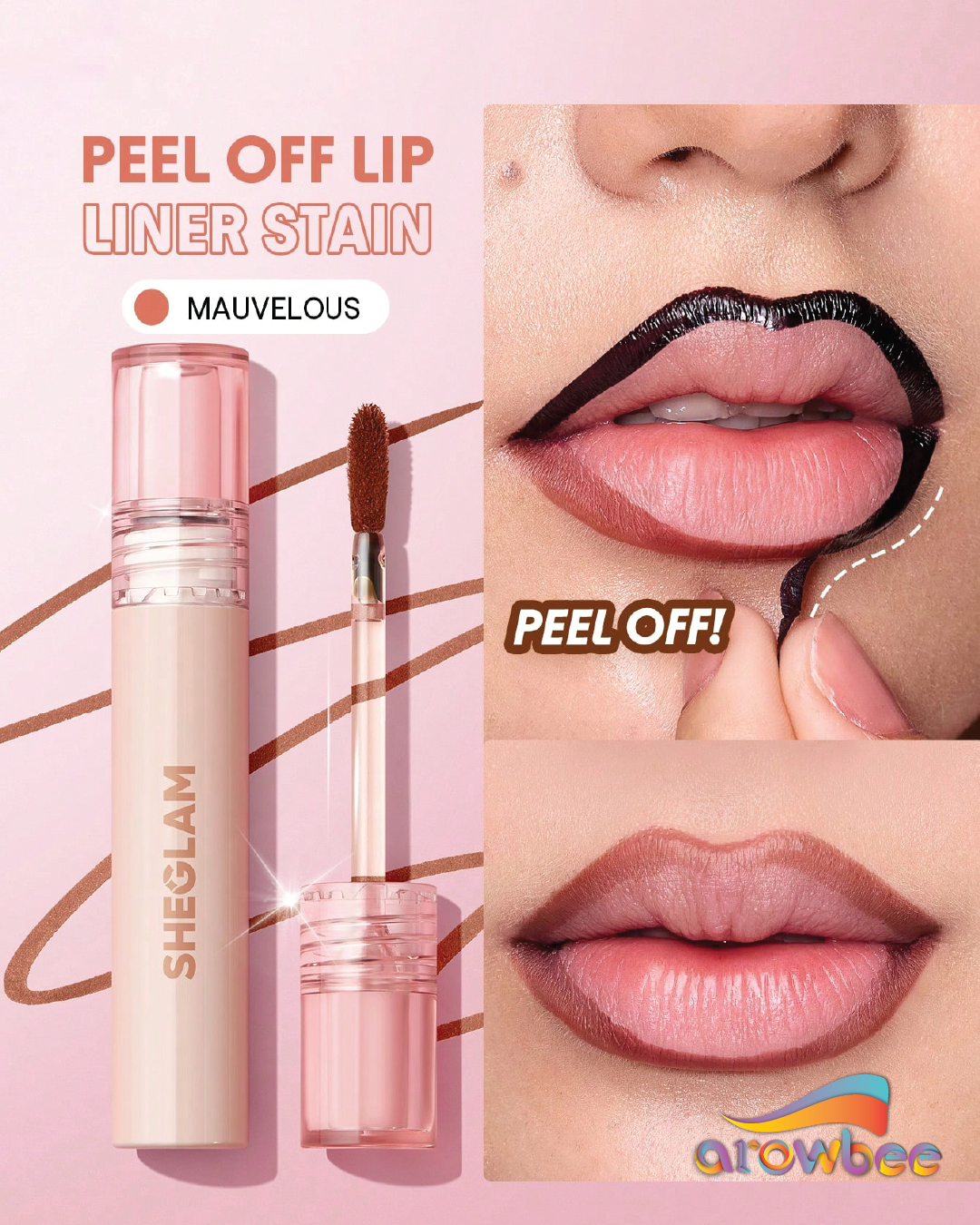 SHEGLAM Fall In Line Peel Off Lip Liner Stain