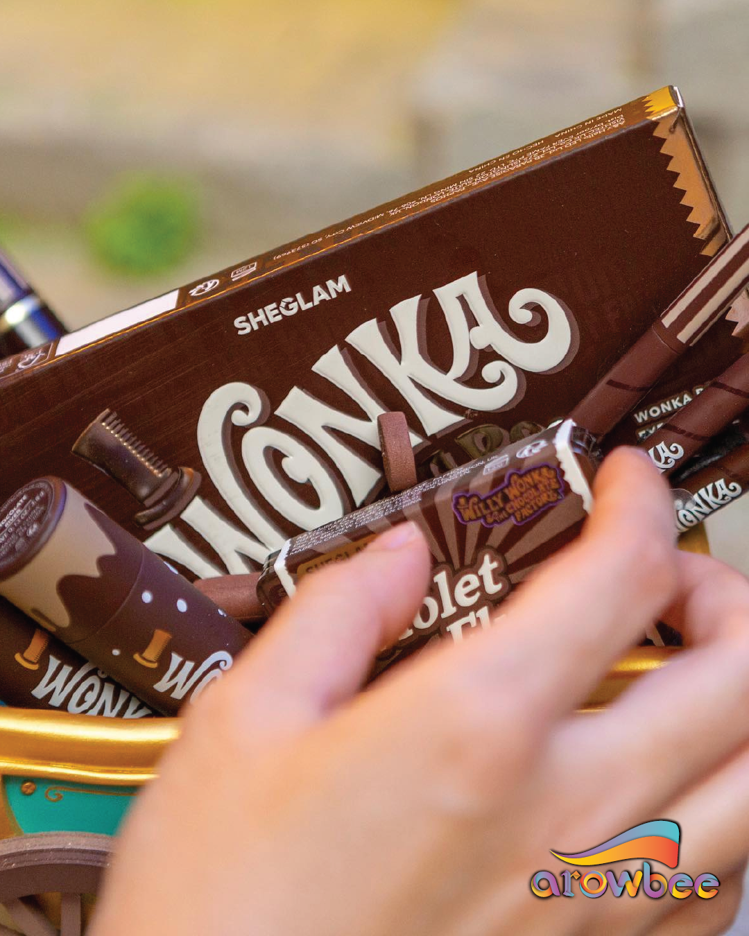 Willy wonka | SHEGLAM Wonka Bar Eyeshadow Palette