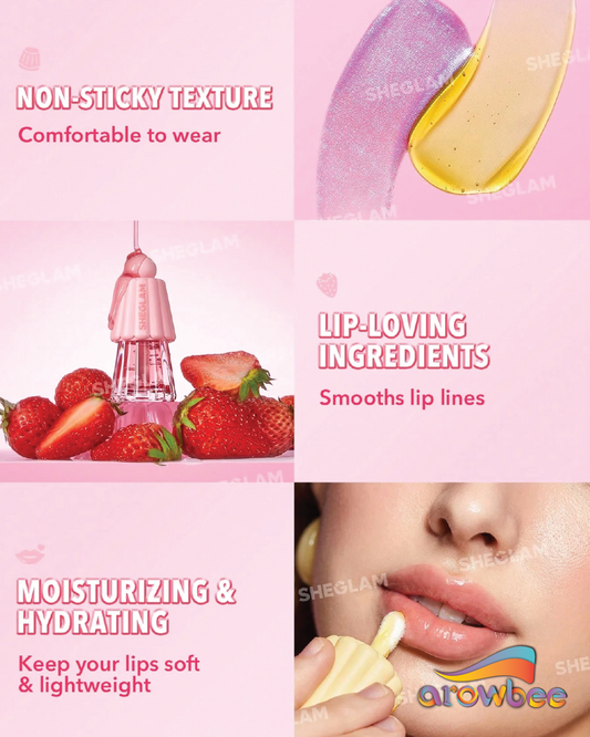 SHEGLAM Jelly Wow Hydrating Lip Oil