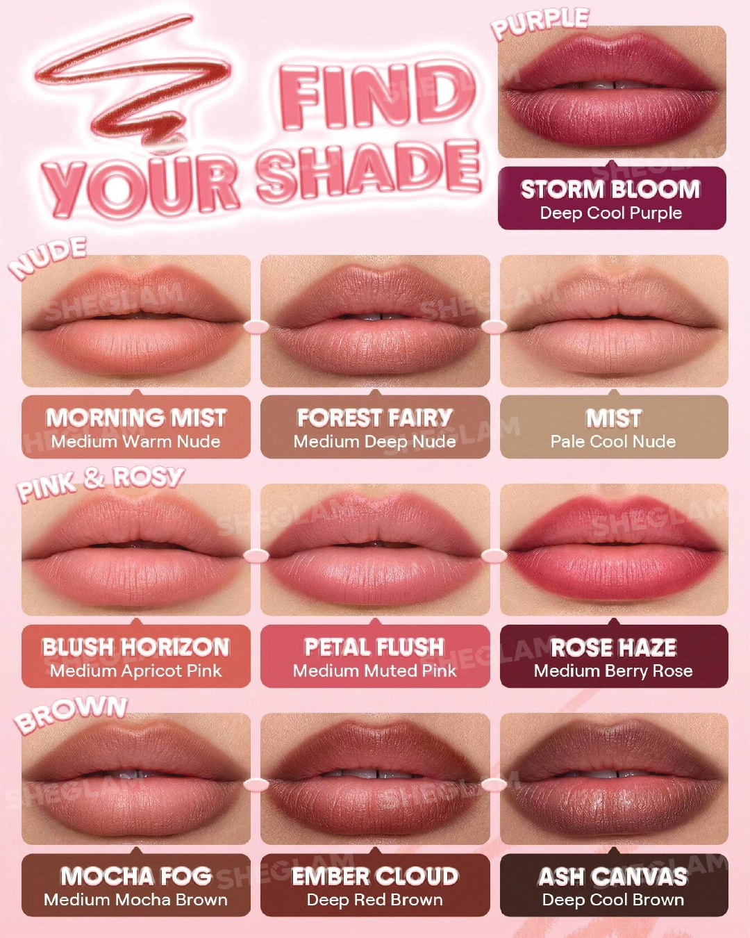 SHEGLAM Cloudline Blur Lip Liner