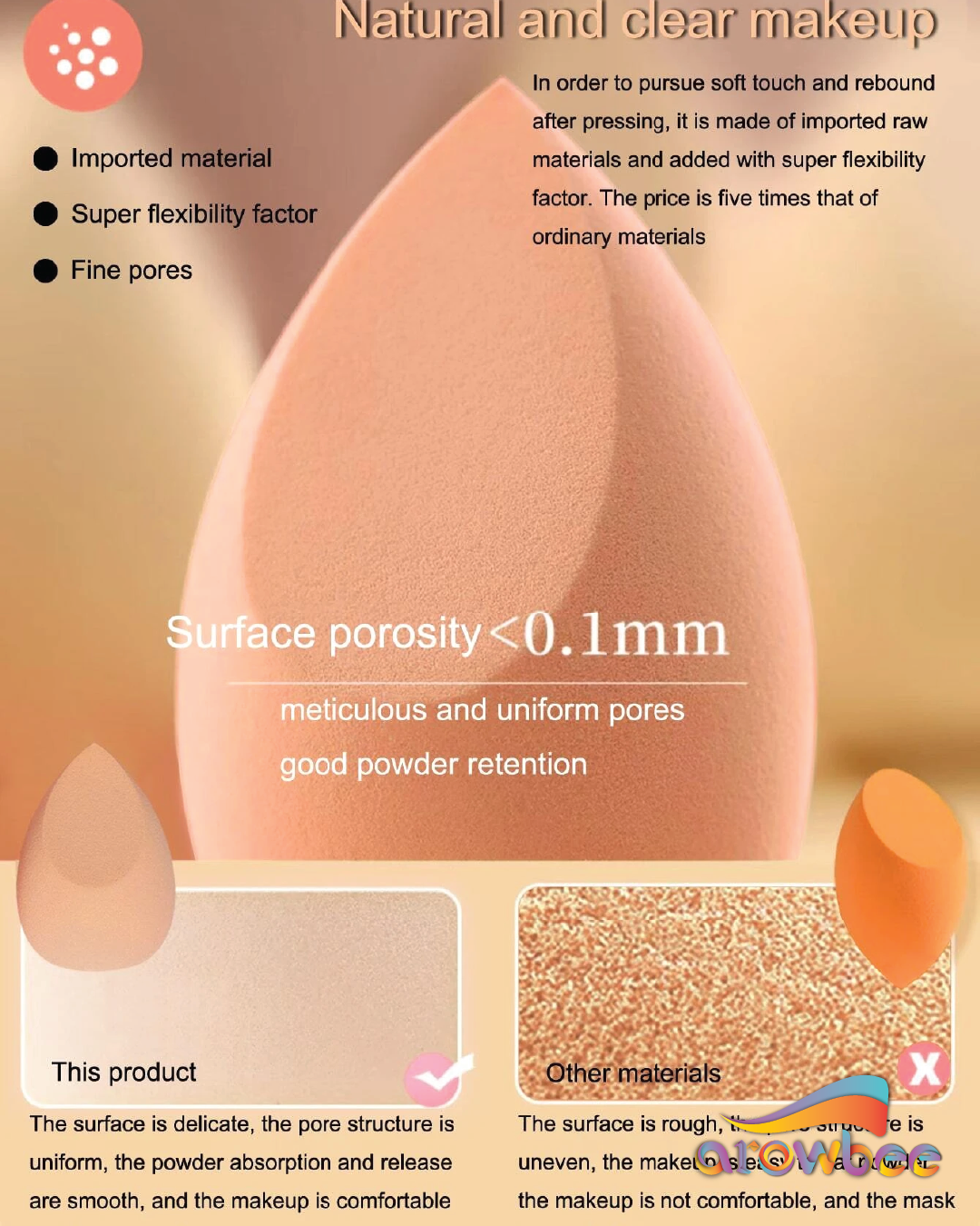 8pcs Random Makeup Beauty Egg