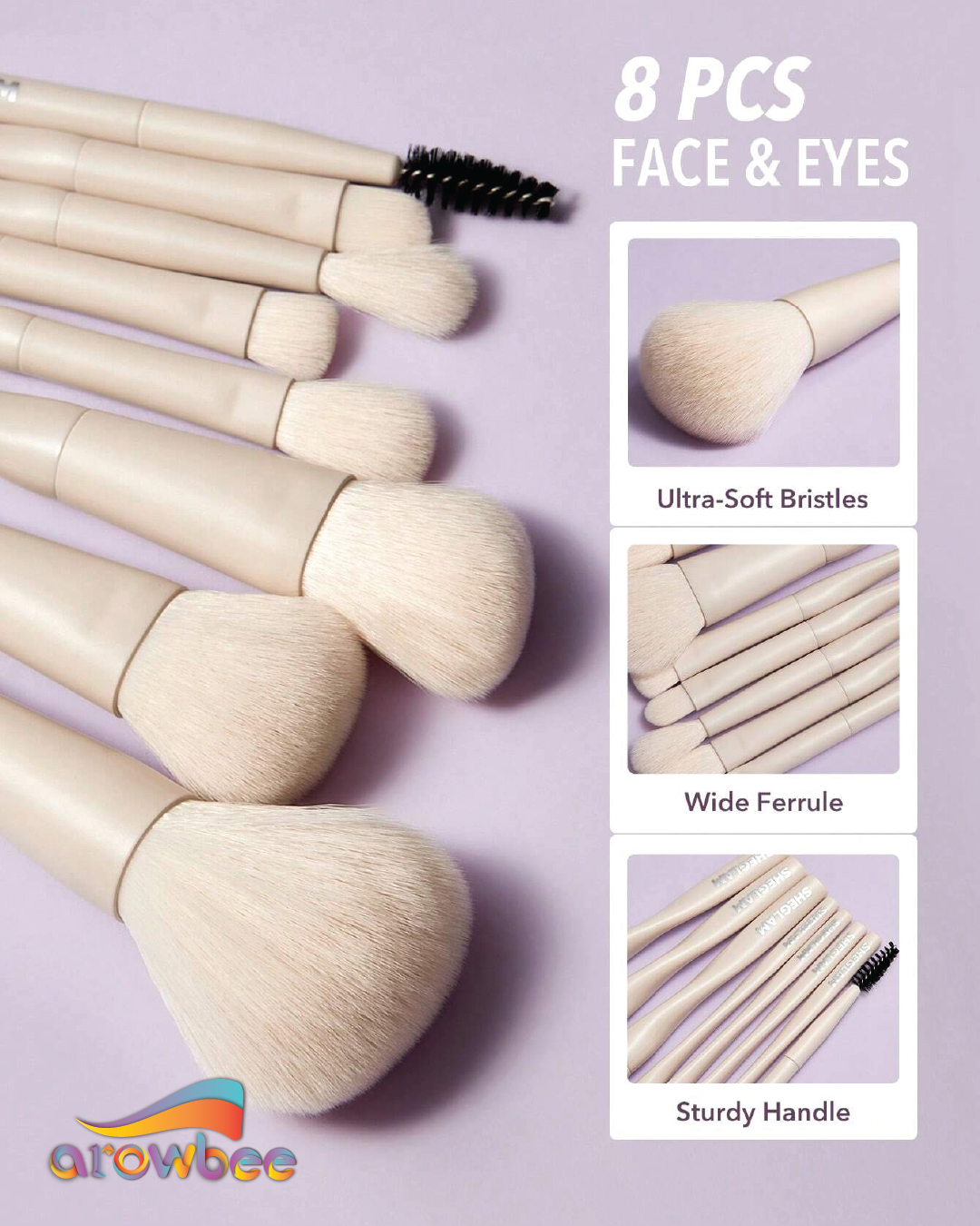 SHEGLAM Pro Core Brush Kit Pcs