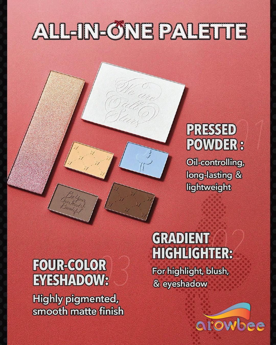 Marilyn Monroe X SHEGLAM Day Dreamer Face & Eye Palette