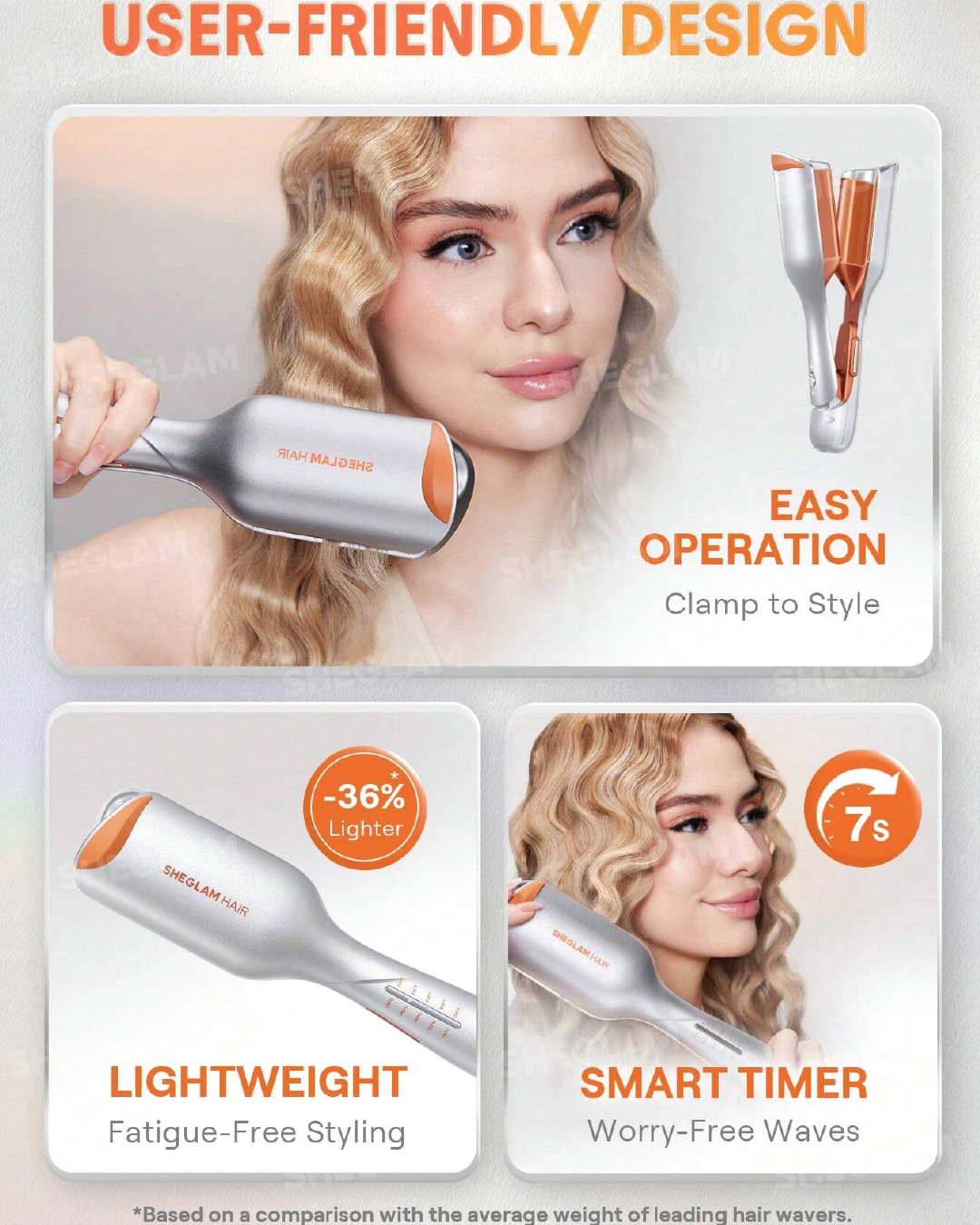 SHEGLAM HAIR Beach Babe Hair Waver