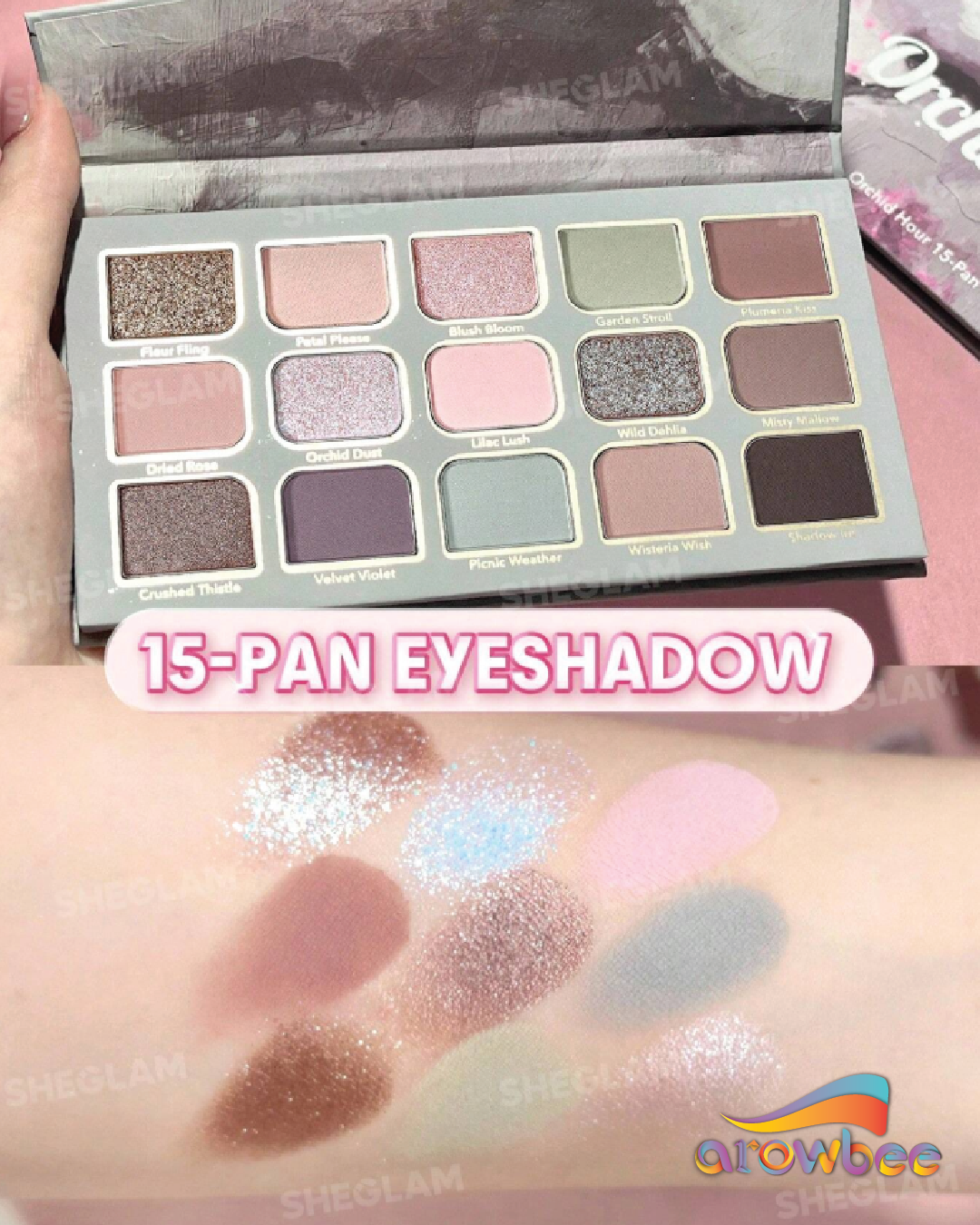 SHEGLAM Matinée In L.A. 15-Pan Palette