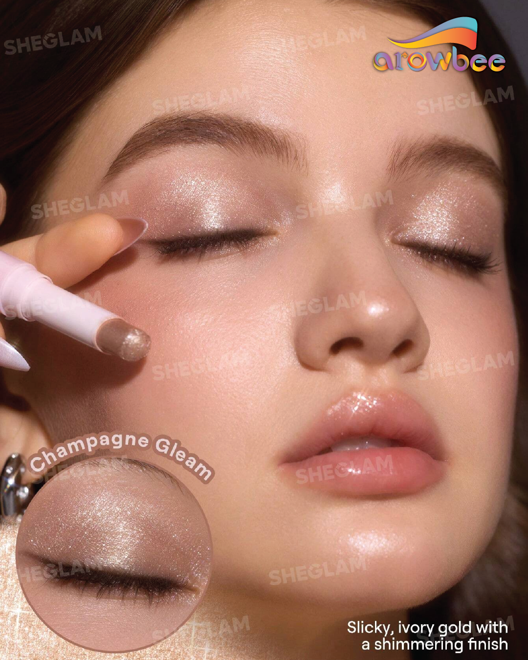 SHEGLAM Crystal Jelly Glaze Stick
