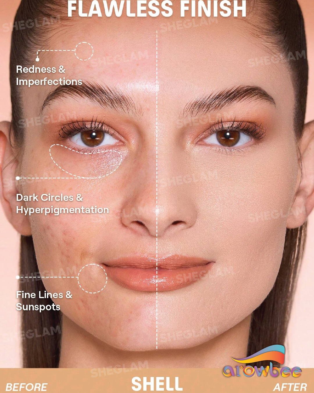 SHEGLAM Lock & Go Long-Lasting Cushion Foundation