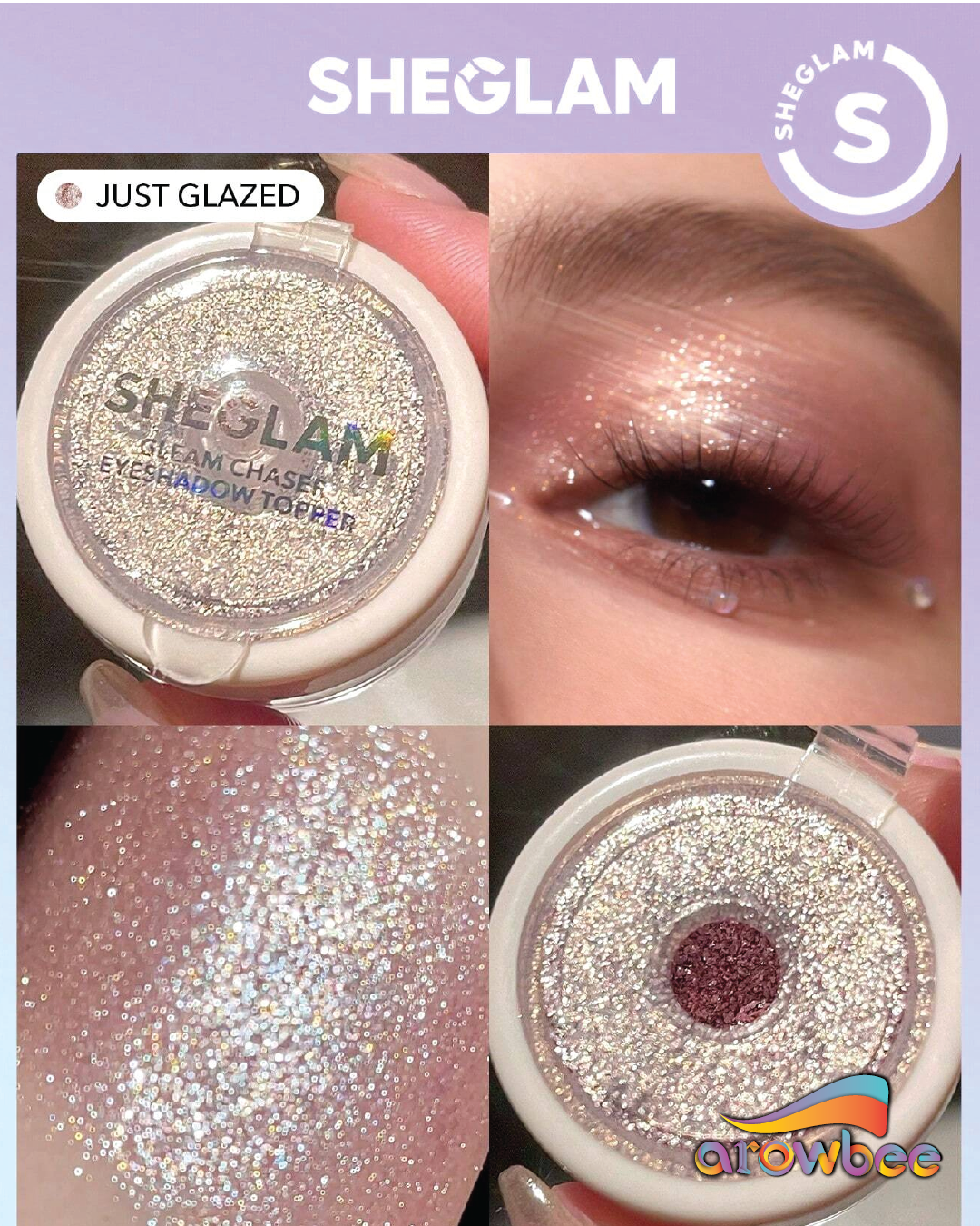 SHEGLAM Gleam Chaser Eyeshadow Topper
