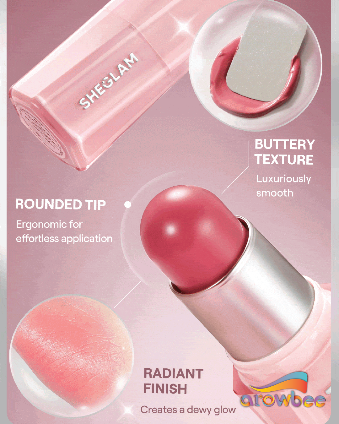 SHEGLAM Buttery Bliss Blush Stick