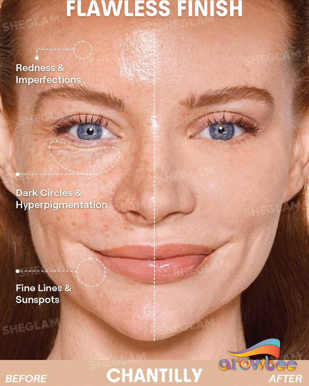 SHEGLAM Lock & Go Long-Lasting Cushion Foundation