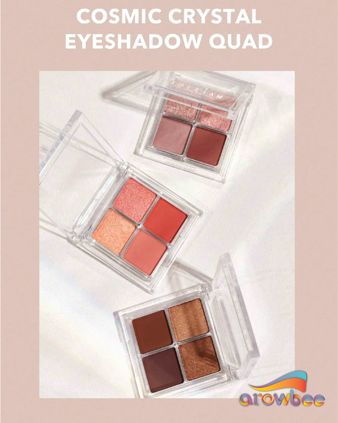 SHEGLAM Cosmic Crystal Eyeshadow Quad