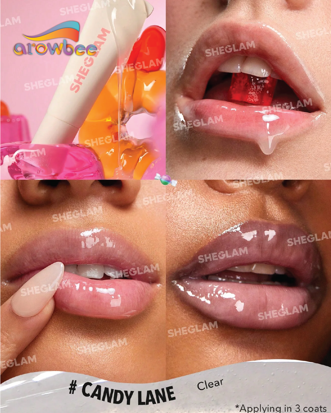 SHEGLAM Crystal Glaze Moisturizing Lip Care