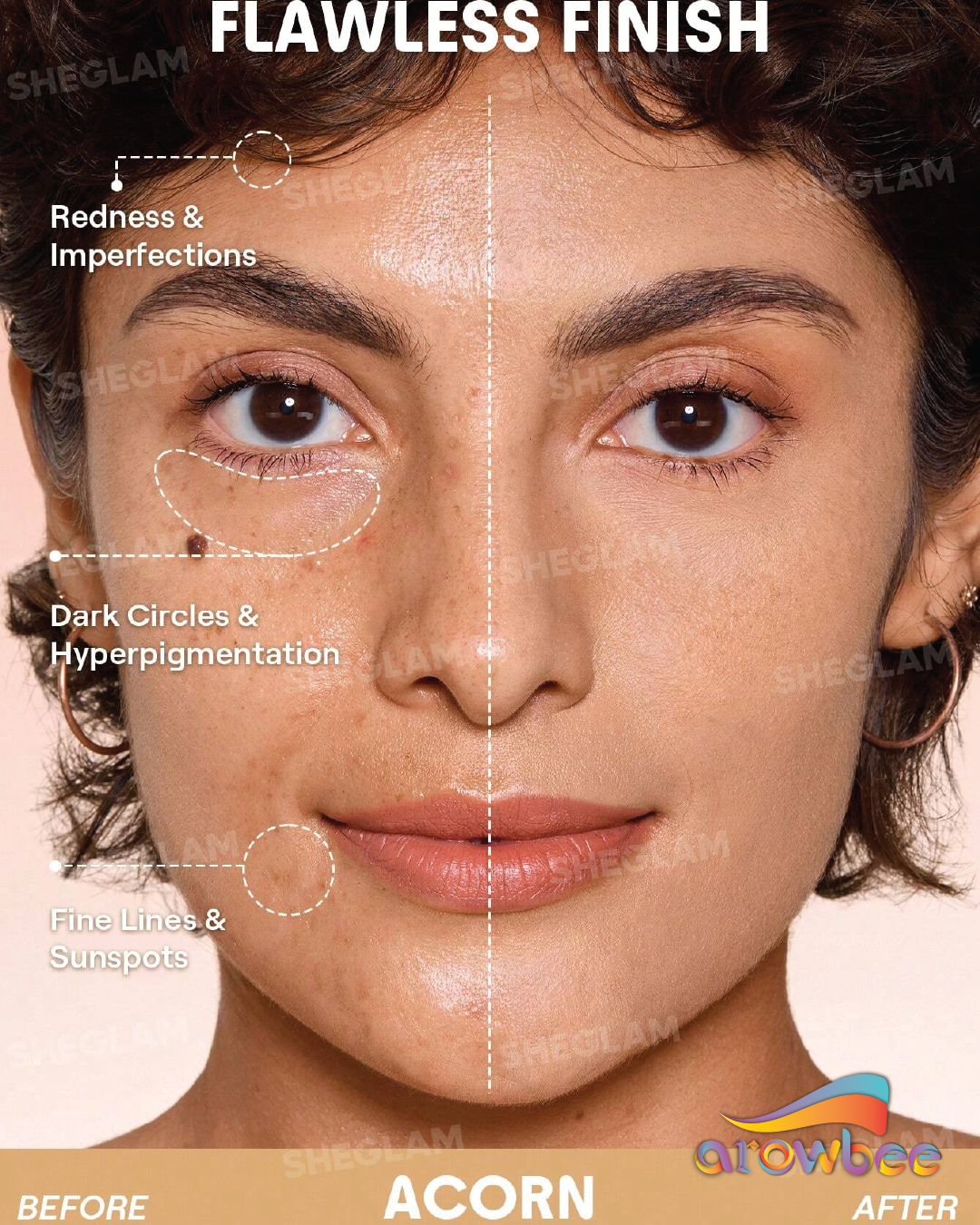 SHEGLAM Lock & Go Long-Lasting Cushion Foundation