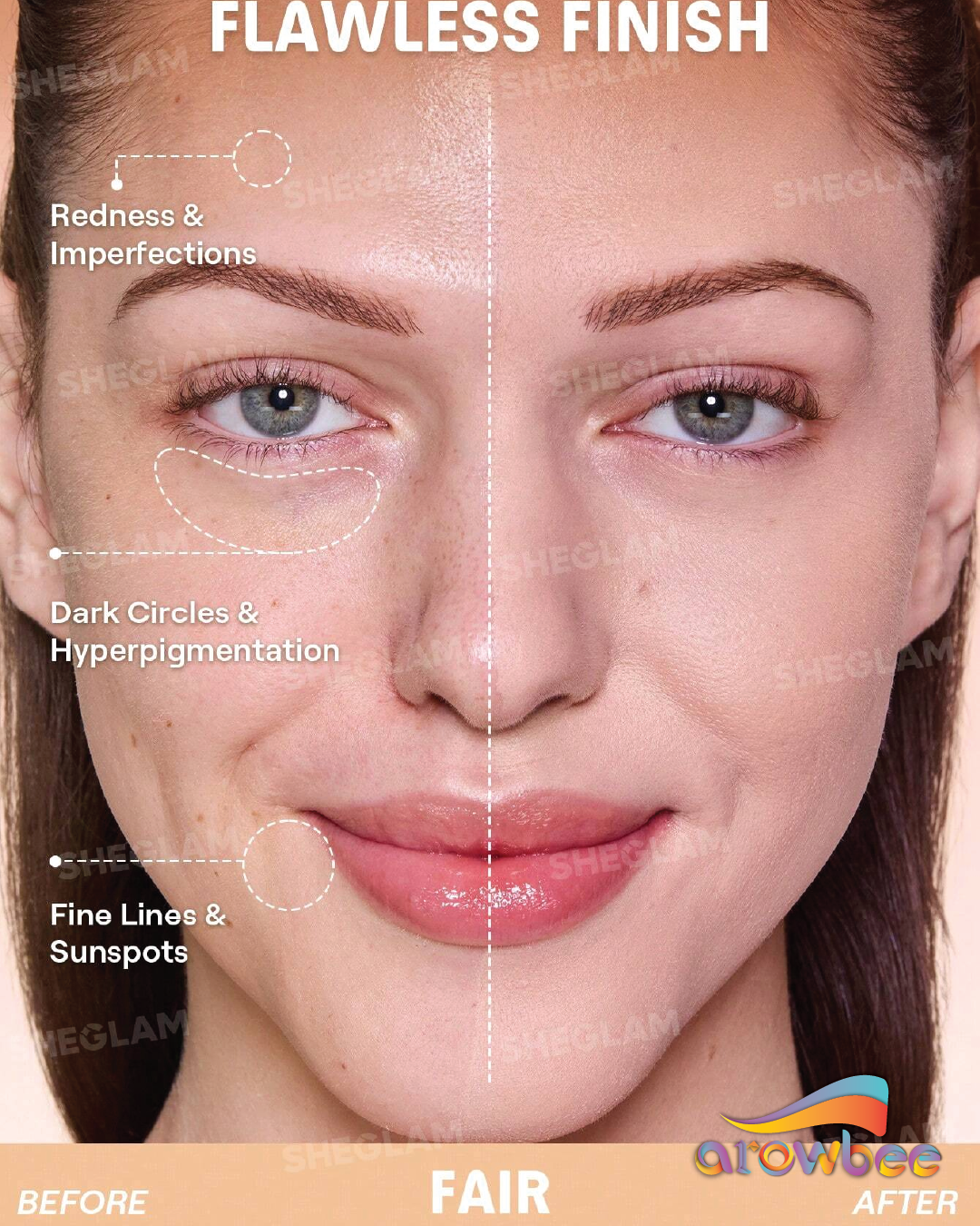 SHEGLAM Lock & Go Long-Lasting Cushion Foundation