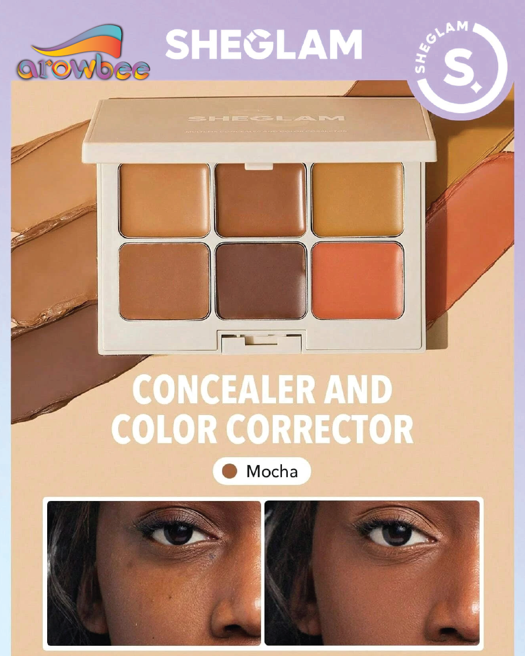 SHEGLAM Multi-Fix Concealer And Color Corrector