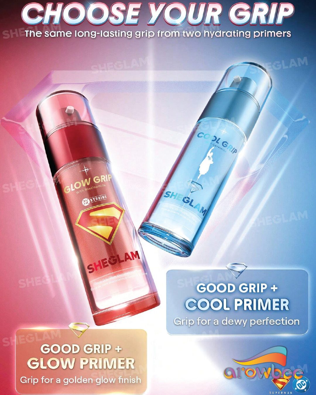 The Superman | SHEGLAM Good Grip Super Power Duo