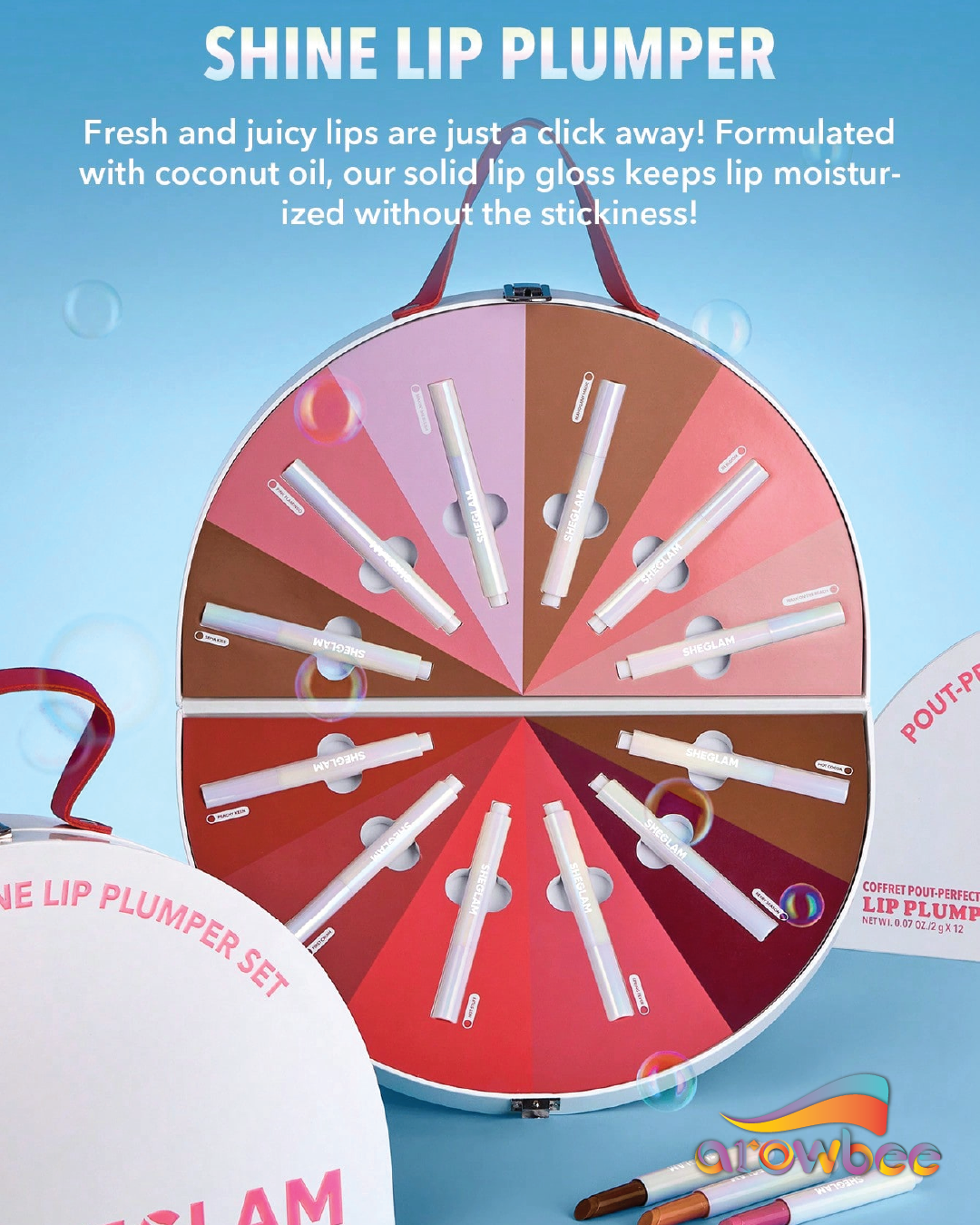 SHEGLAM Pout-Perfect Shine Lip Plumper Set