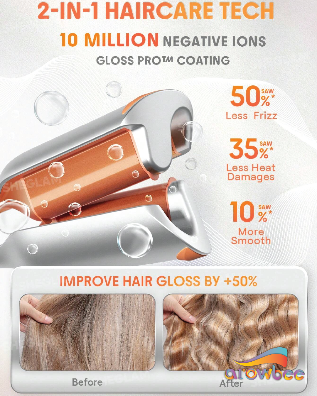 SHEGLAM HAIR Beach Babe Hair Waver