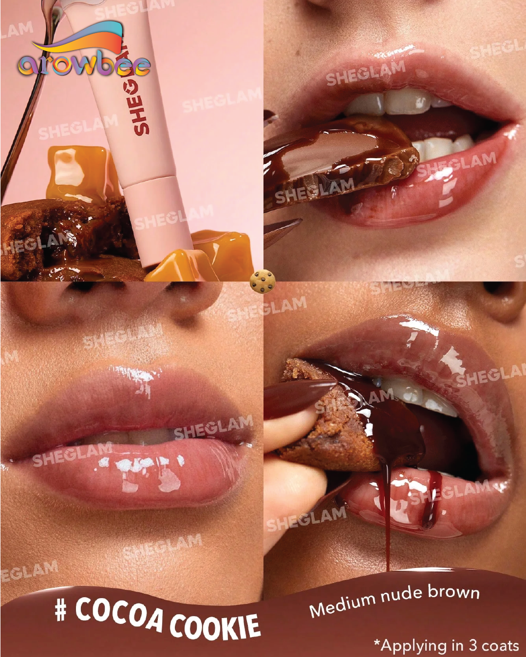 SHEGLAM Crystal Glaze Moisturizing Lip Care