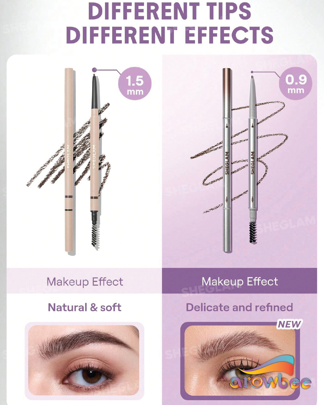 SHEGLAM Ultra Slim Eyebrow Pencil