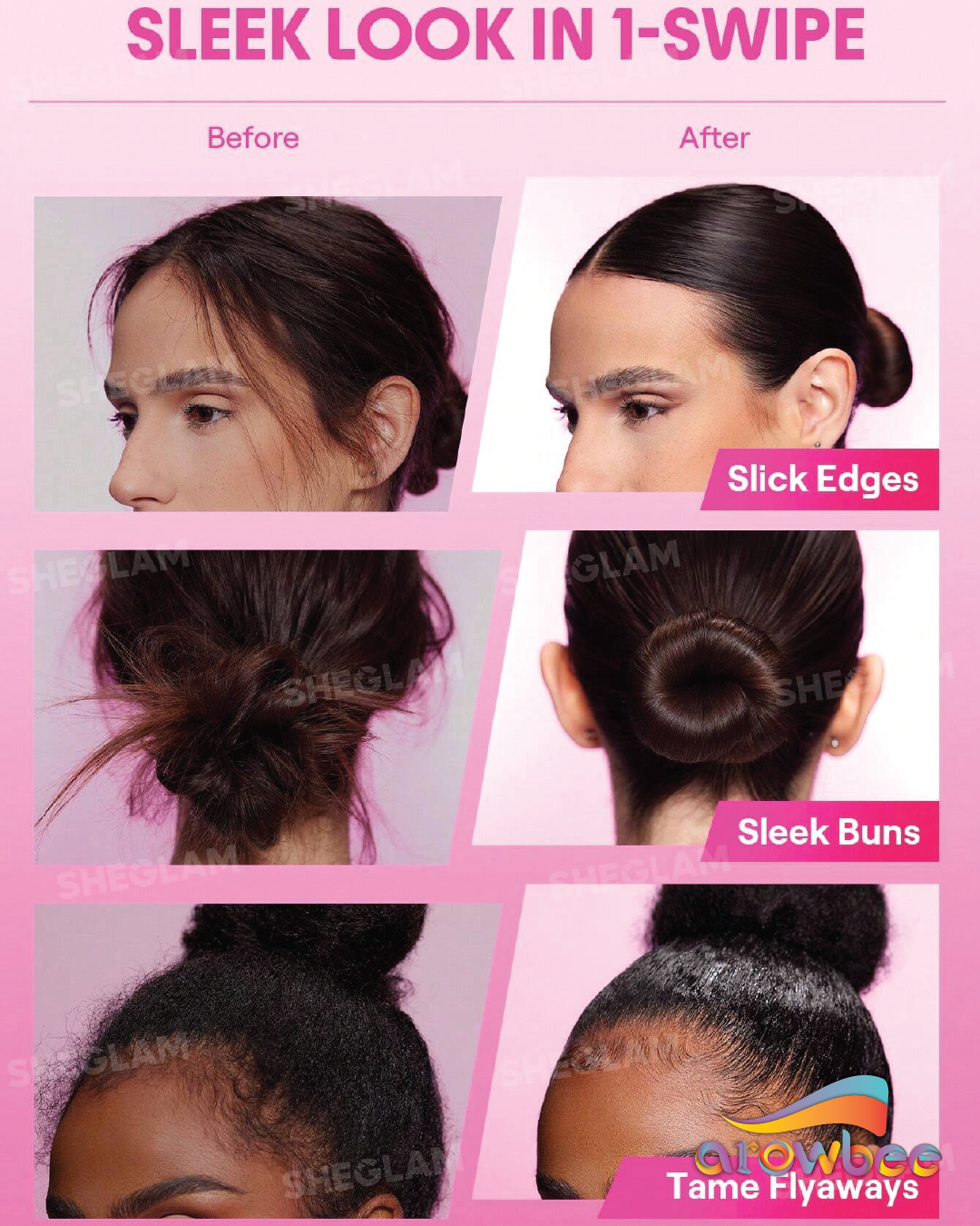 SHEGLAM Locked in Glossy Shine Strong Styling Stick - 30g
