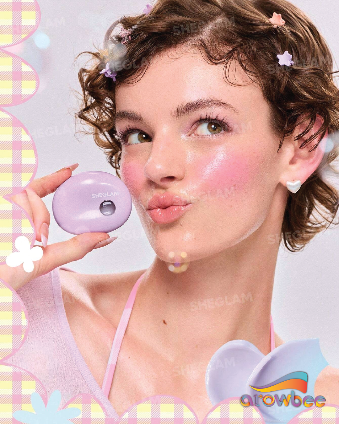 SHEGLAM Bubble Glow Blush Bar