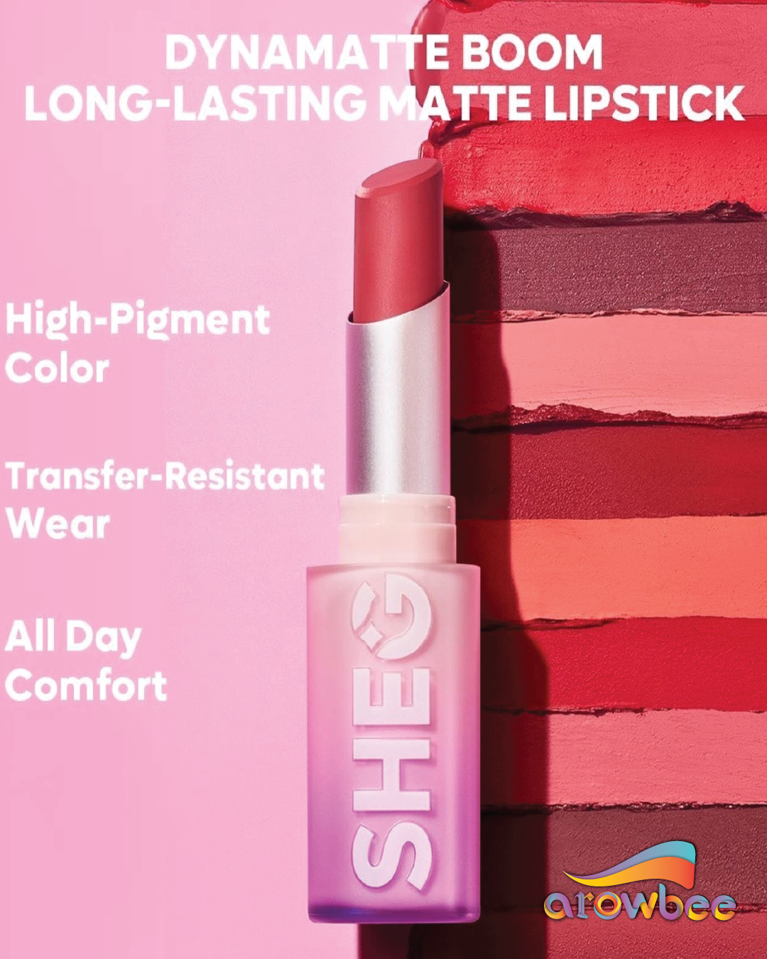 SHEGLAM Dynamatte Boom Long-Lasting Matte Lipstick