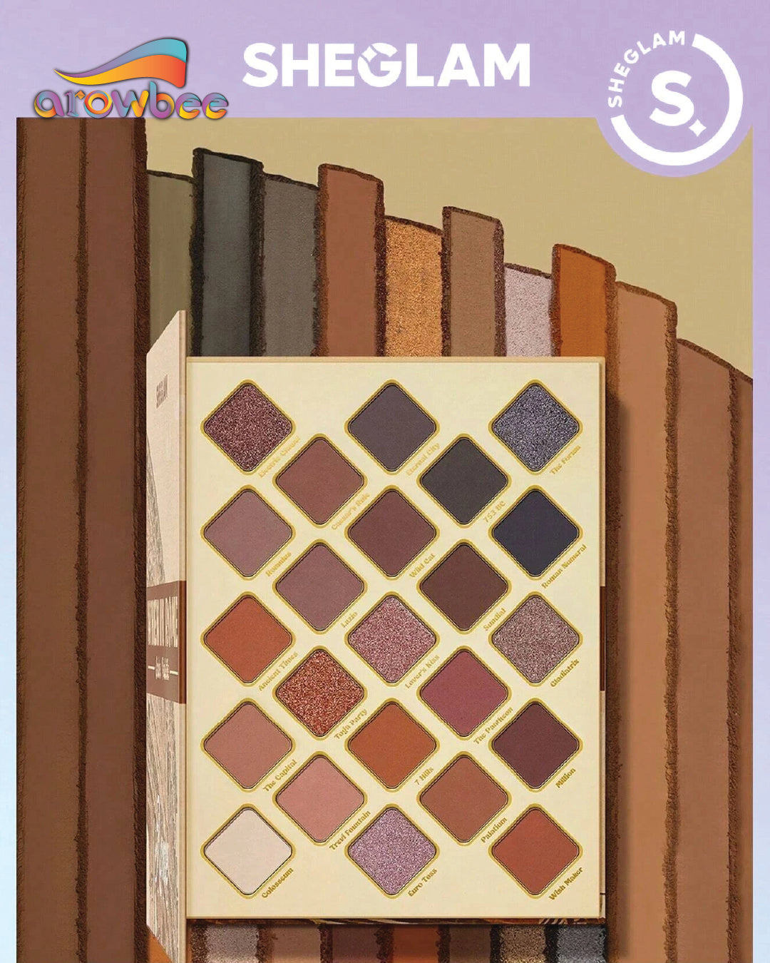 SHEGLAM When In Rome Palette