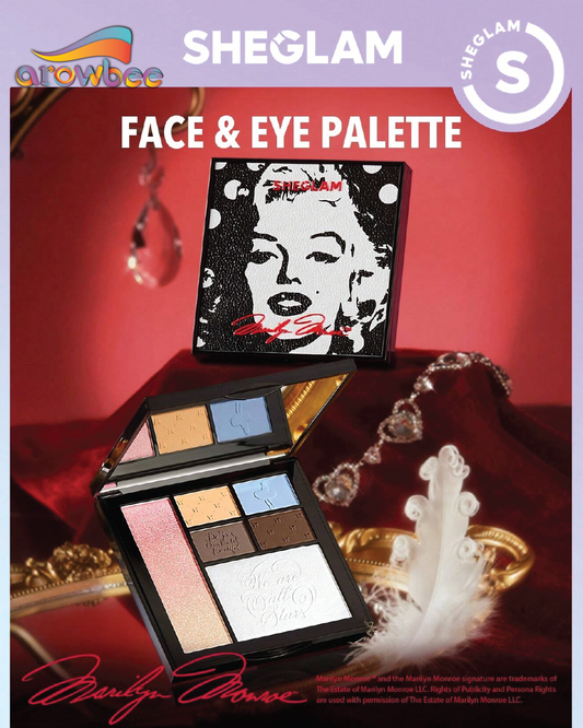 Marilyn Monroe X SHEGLAM Day Dreamer Face & Eye Palette