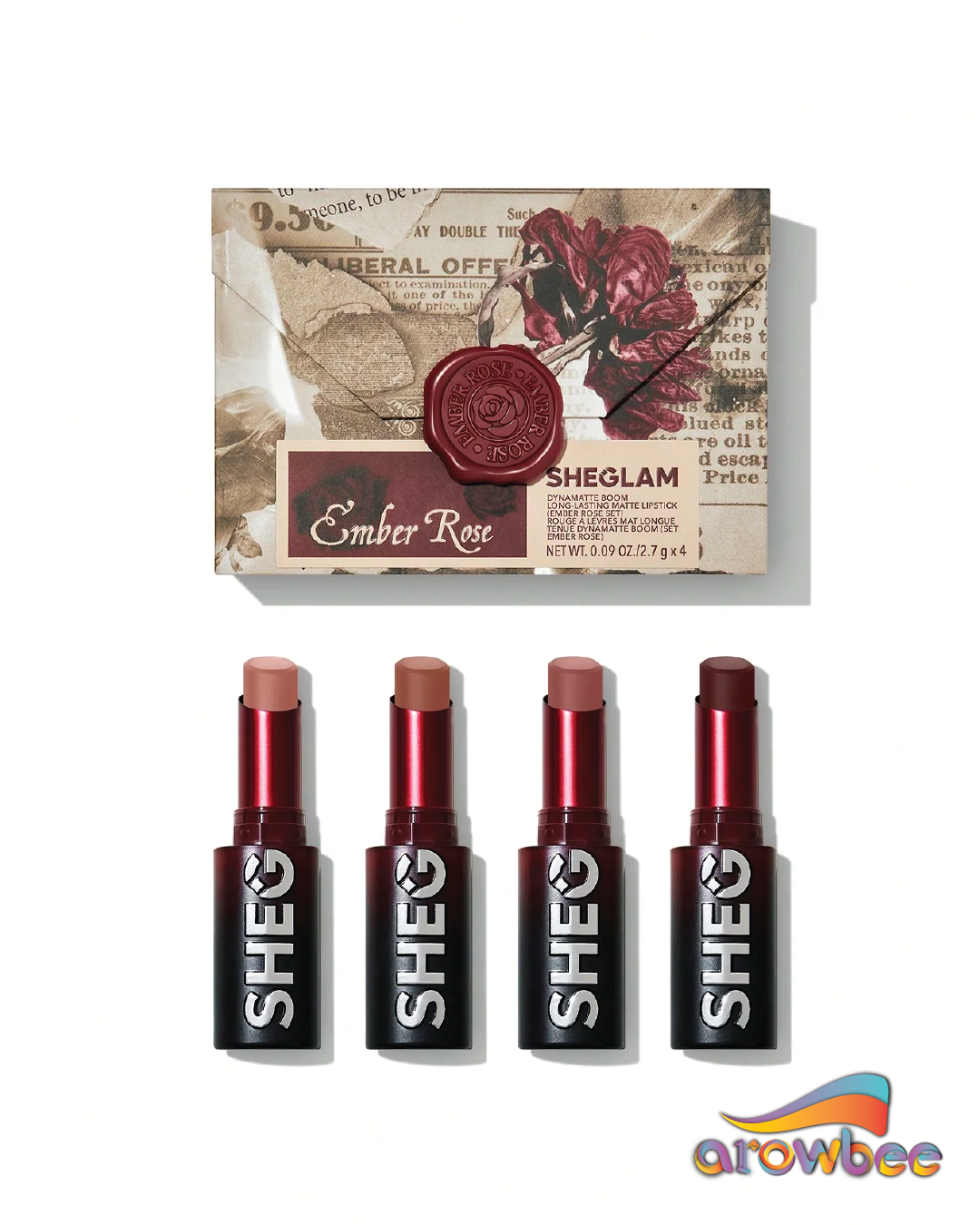 SHEGLAM Dynamatte Boom Long-Lasting Matte Lipstick Set