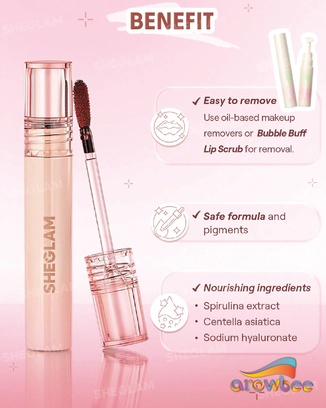 SHEGLAM Fall In Line Peel Off Lip Liner Stain