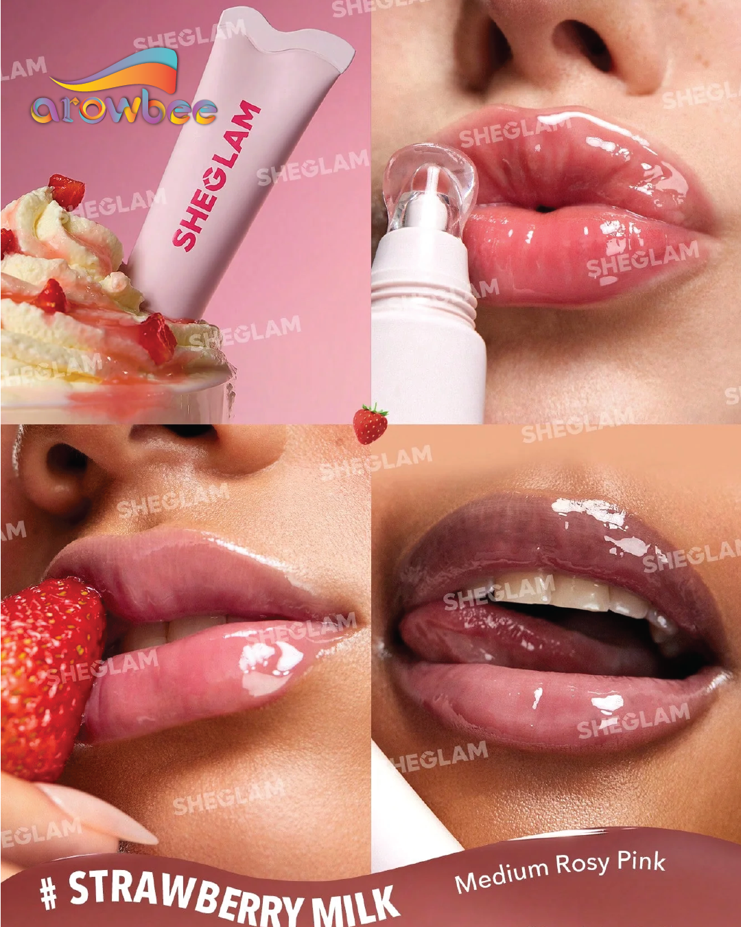 SHEGLAM Crystal Glaze Moisturizing Lip Care