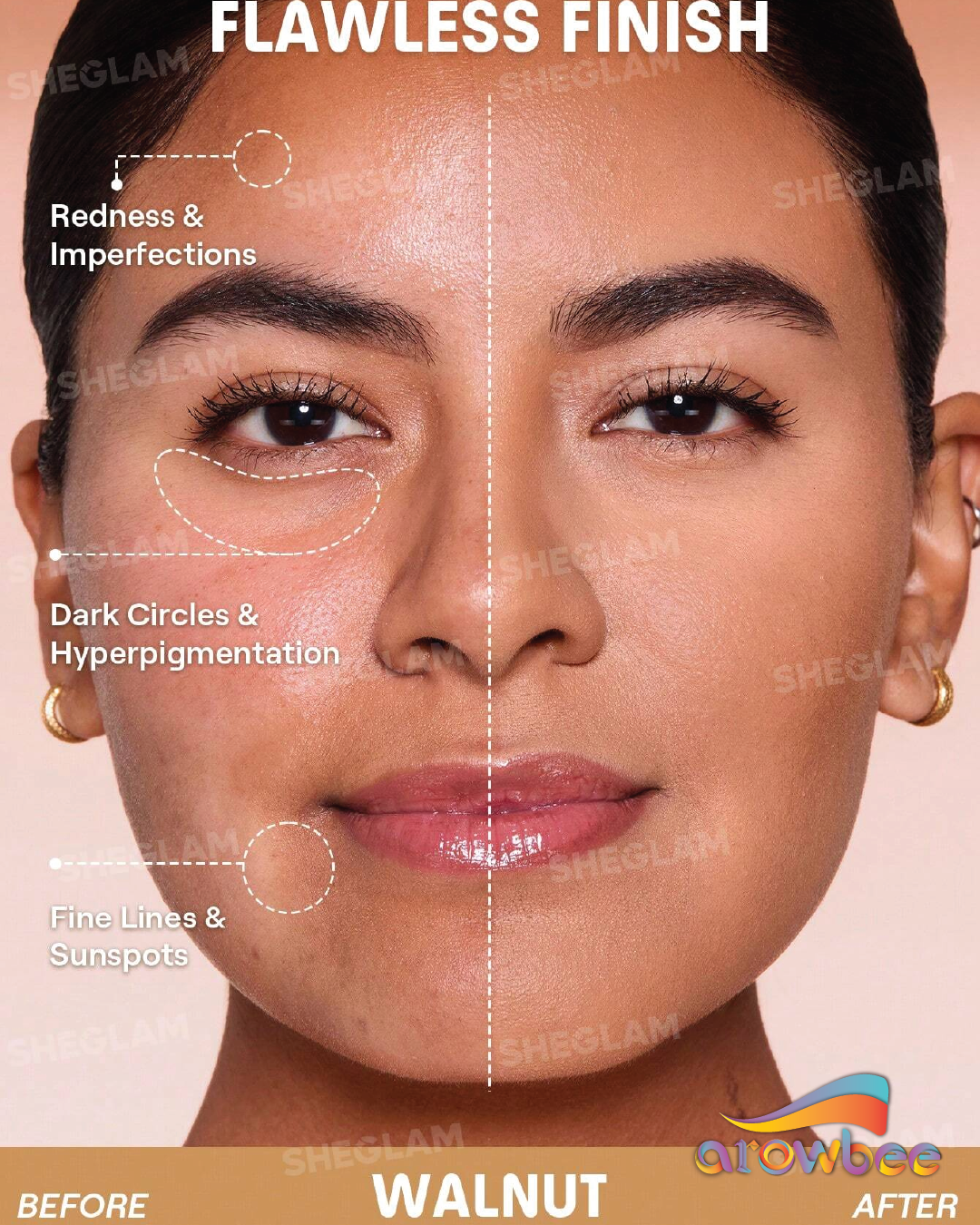 SHEGLAM Lock & Go Long-Lasting Cushion Foundation
