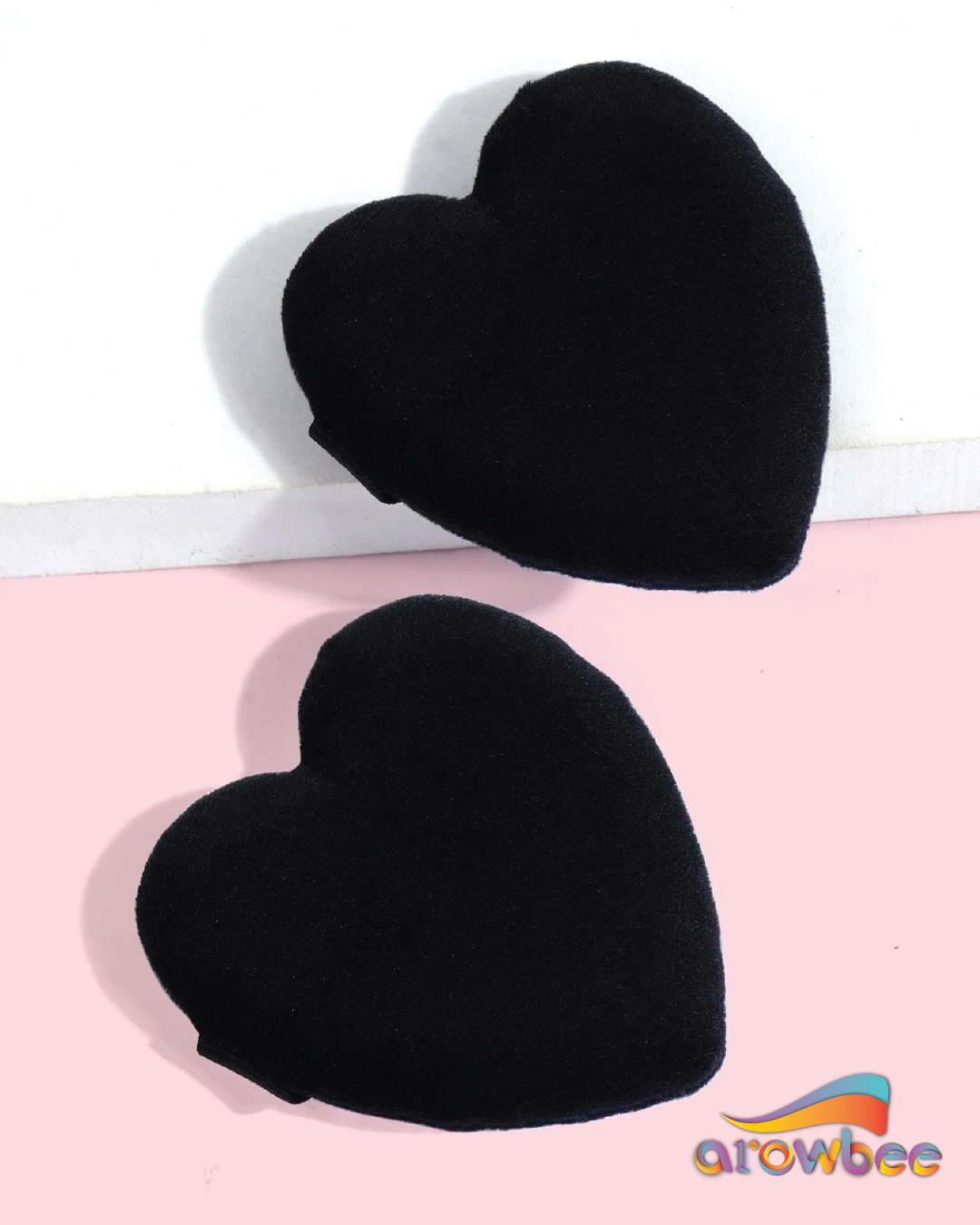 2pcs Heart Shaped Makeup Puff