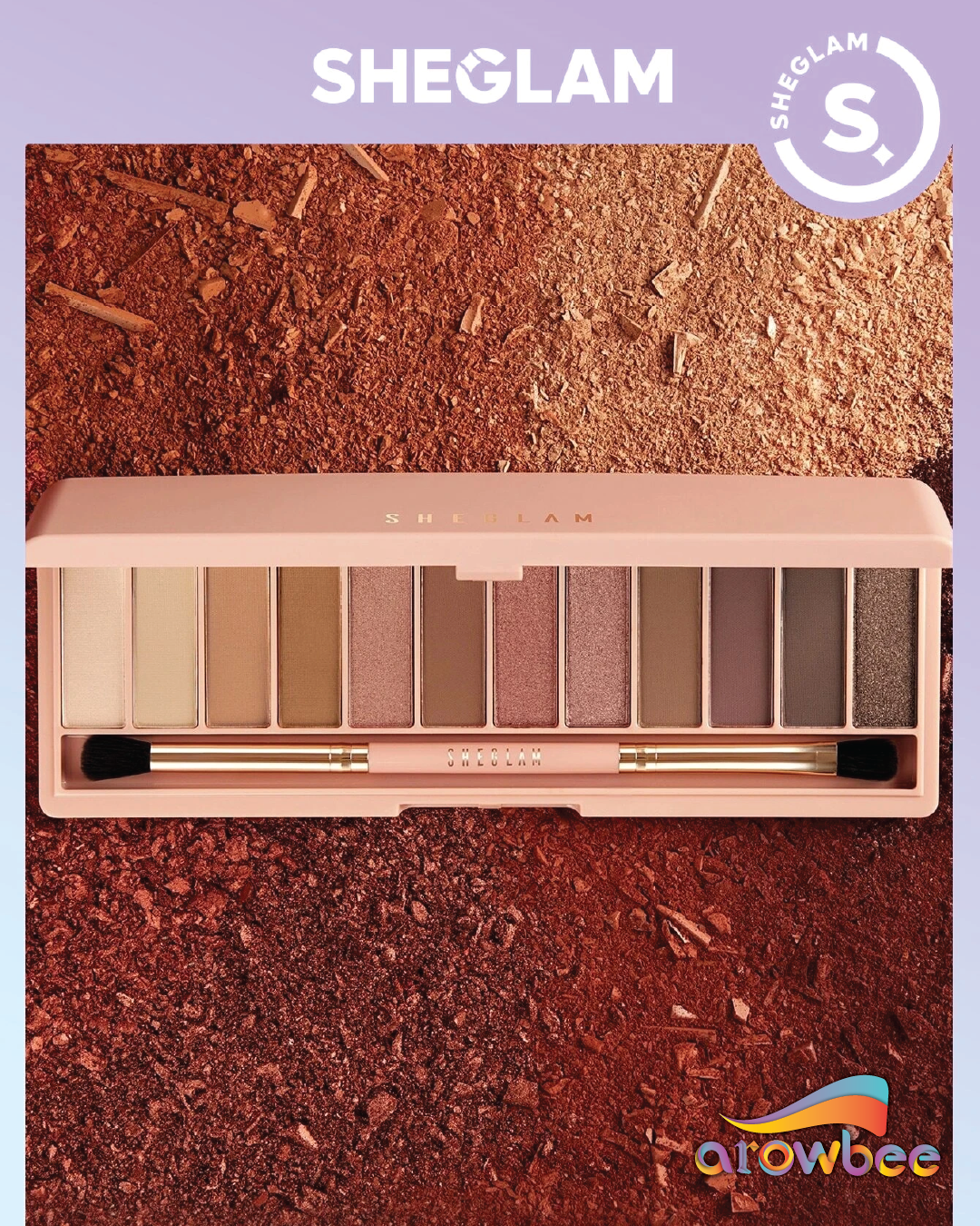 SHEGLAM Burgundy Palette