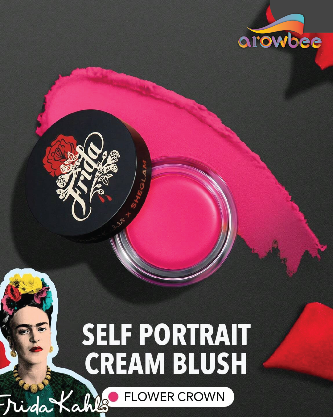 SHEGLAM X Frida Kahlo Self Portrait Cream Blush