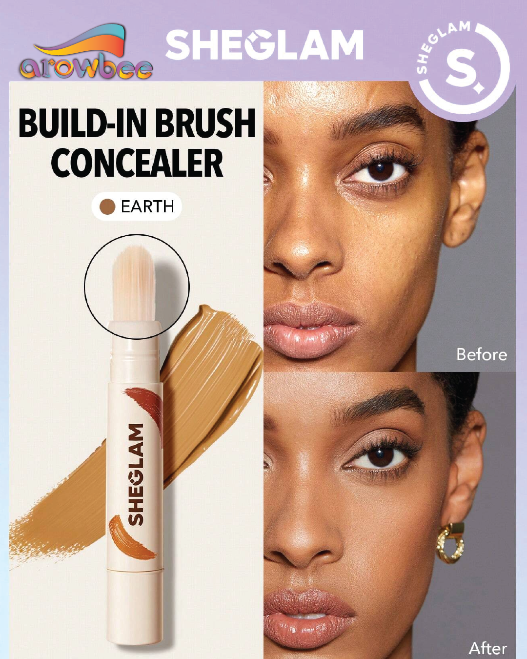 SHEGLAM Perfect Skin High Coverage Concealer