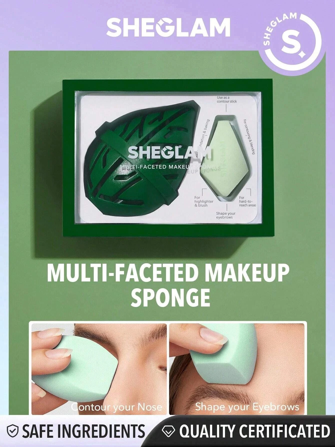 SHEGLAM Multi-Faceted Makeup Sponge