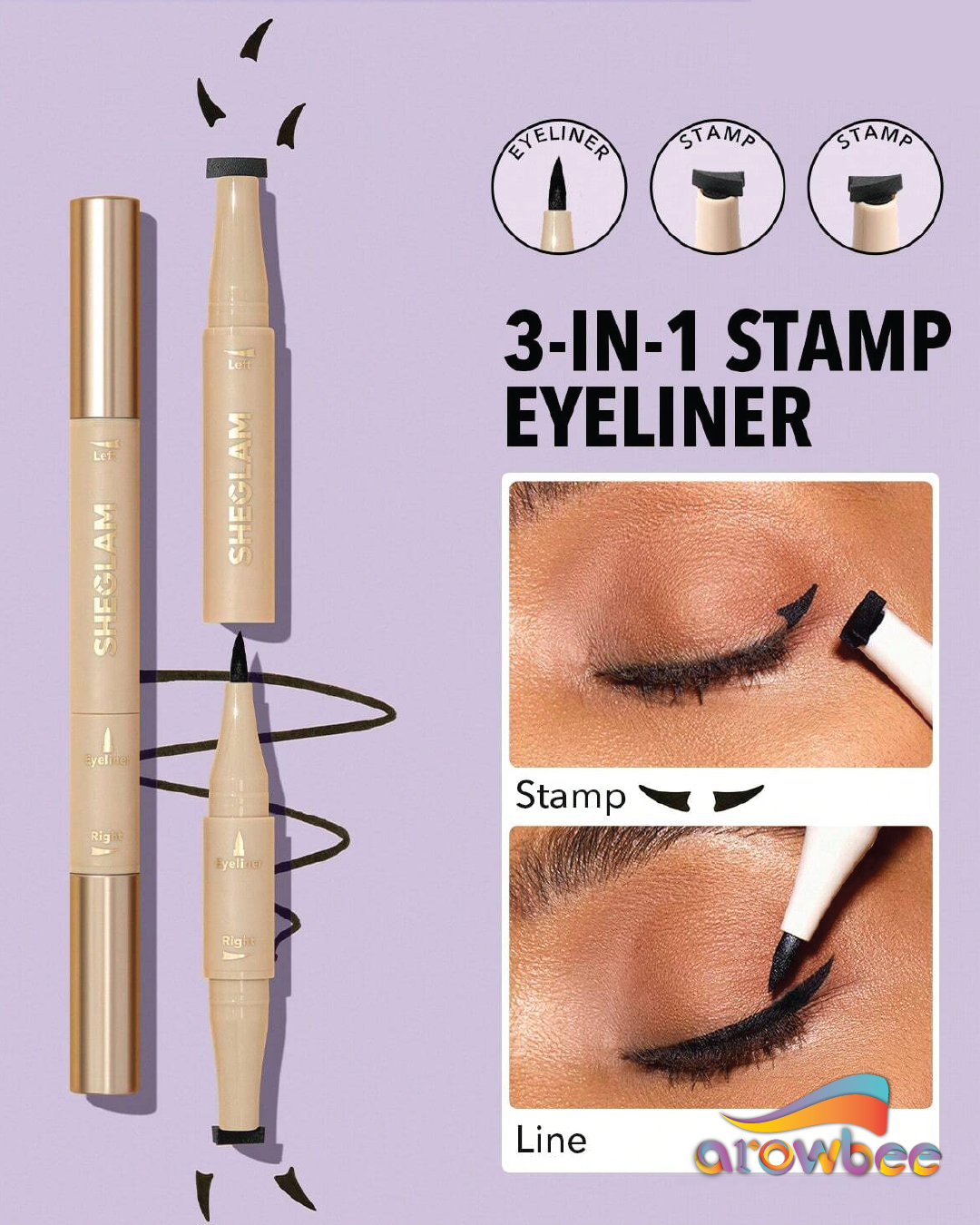 SHEGLAM Get Foxy Eye Stamp & Liner Pen