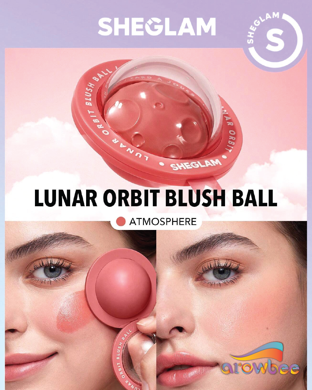 SHEGLAM Lunar Orbit Blush Ball