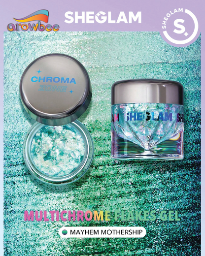 SHEGLAM Chroma Zone Multichrome Flake Gel