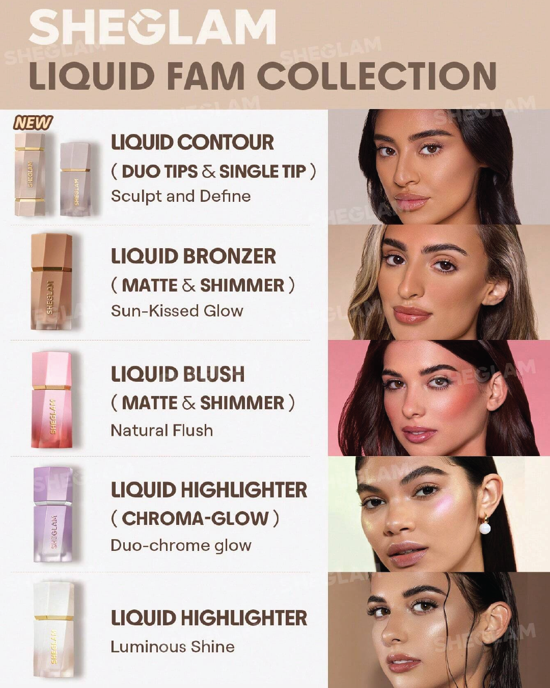 SHEGLAM Precision Sculpt Liquid Contour Duo
