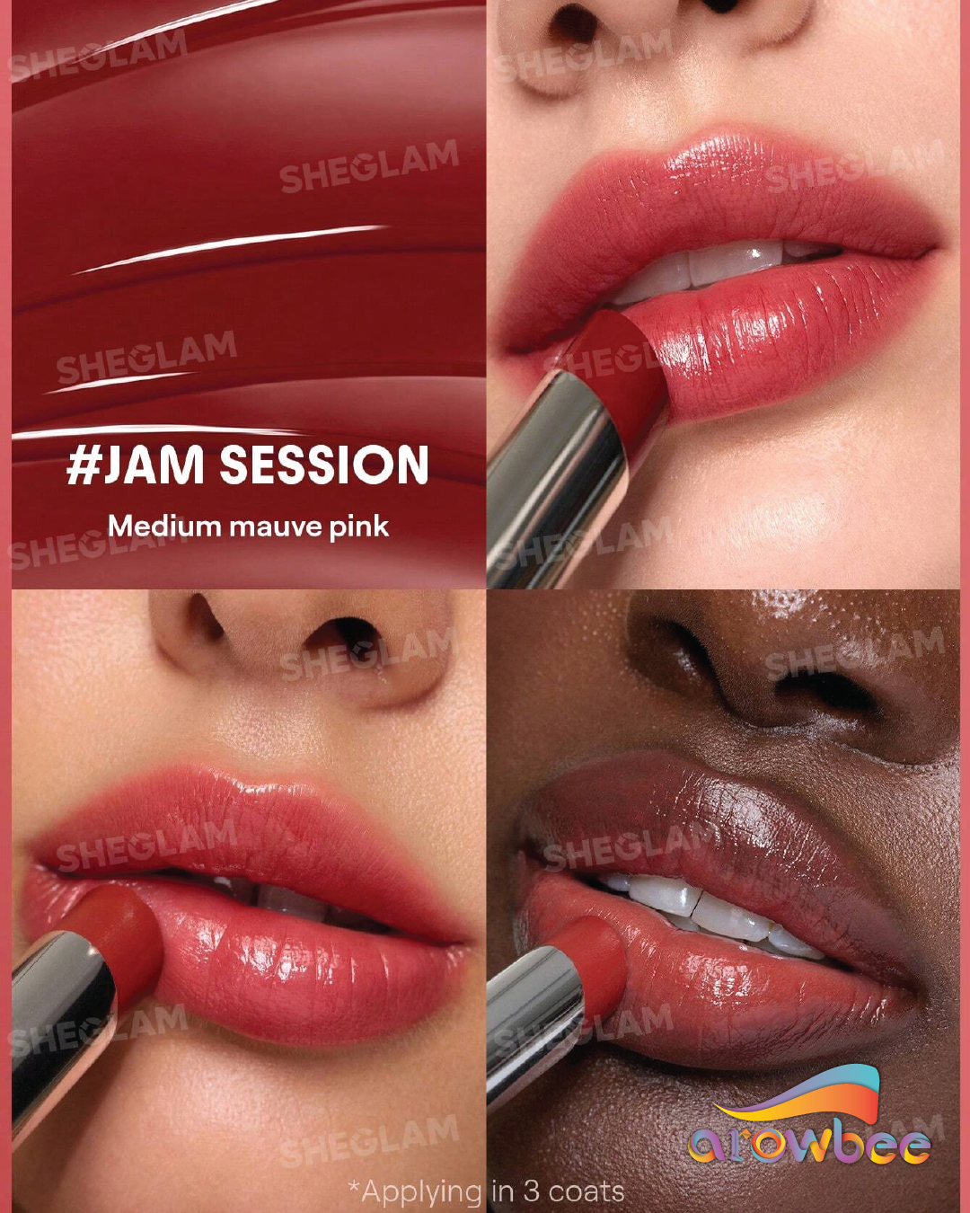 SHEGLAM Silk Slip Lip Oil Balm