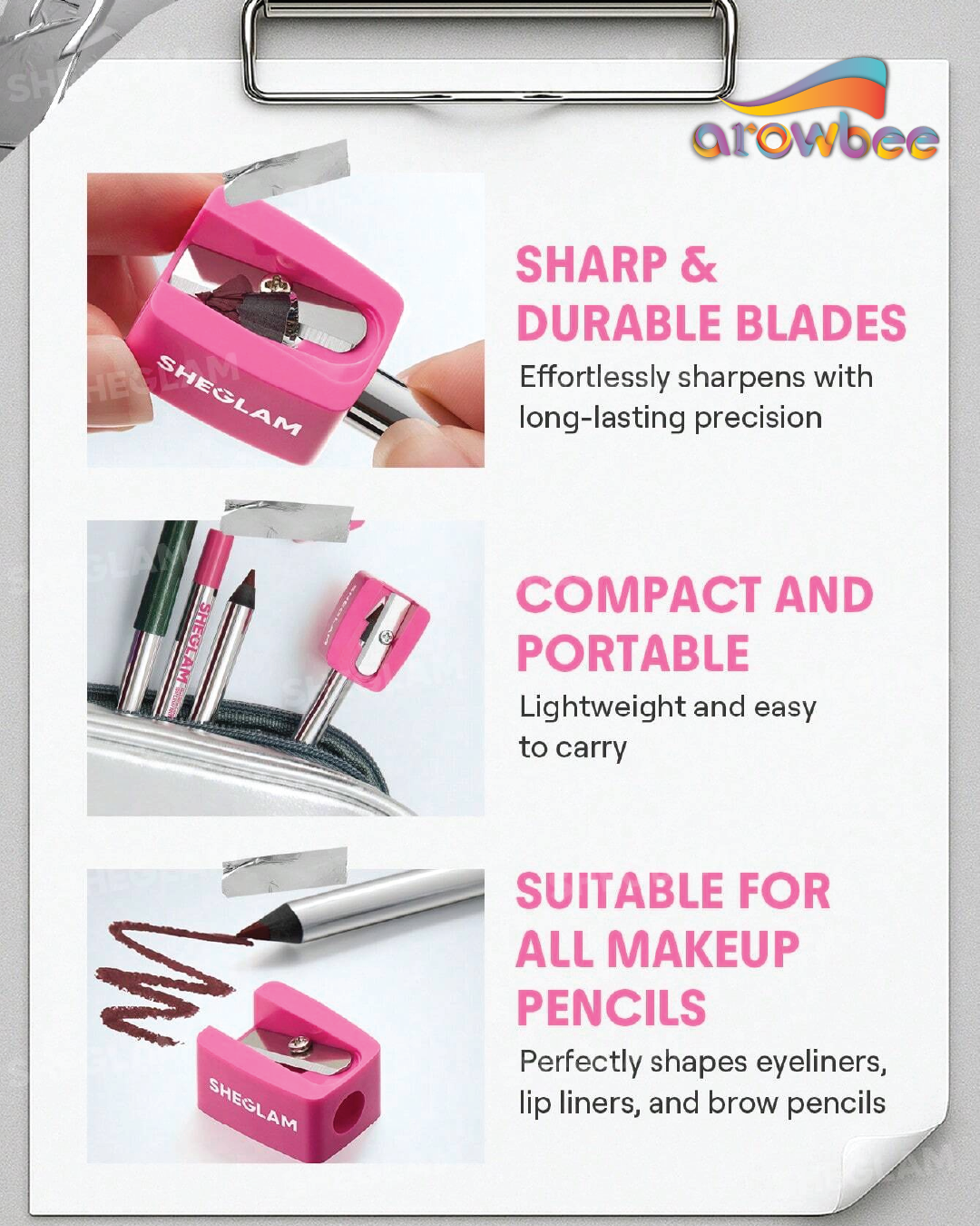 SHEGLAM Boldline Gel Liner Sharpener