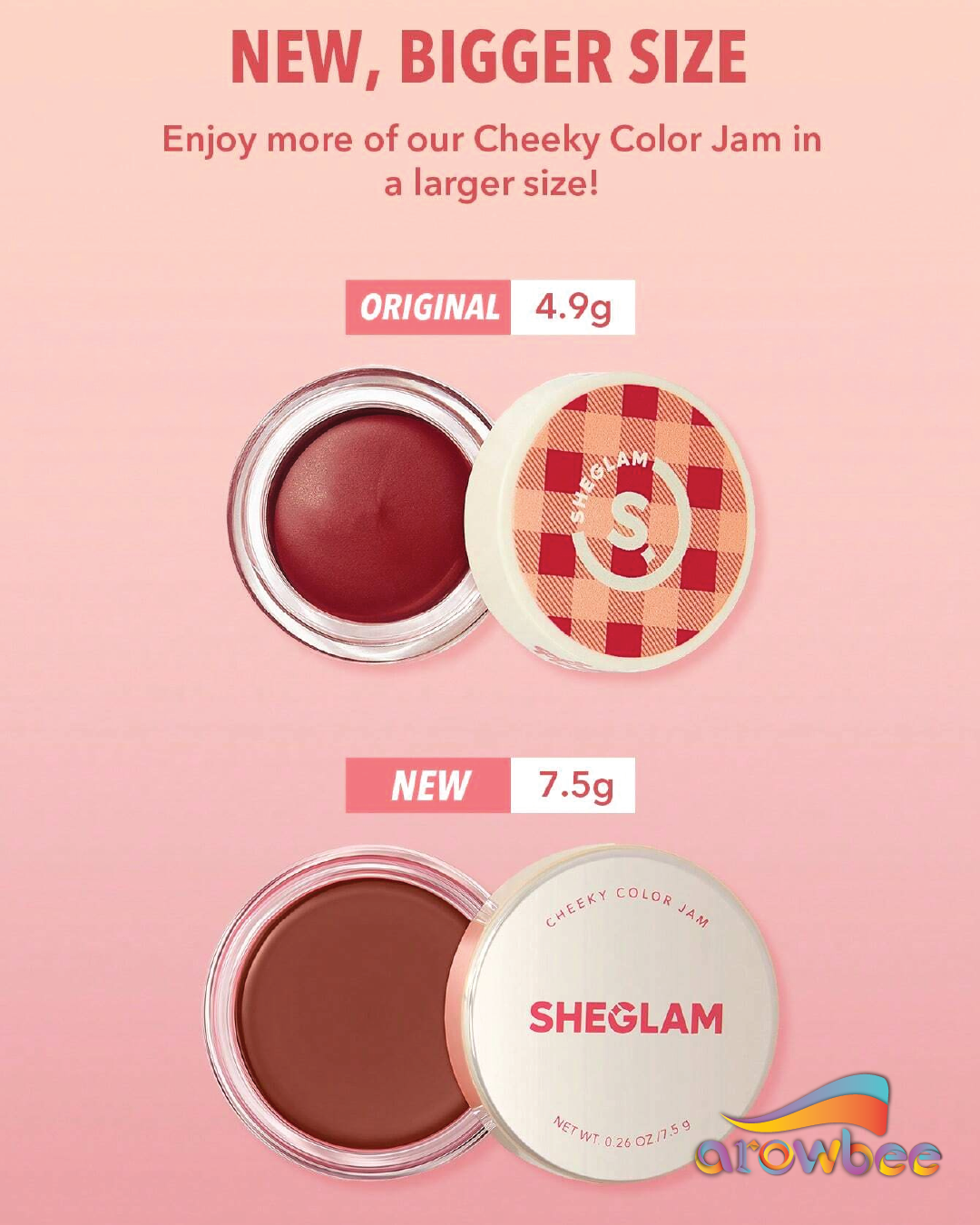 SHEGLAM Cheeky Color Jam – Arowbee