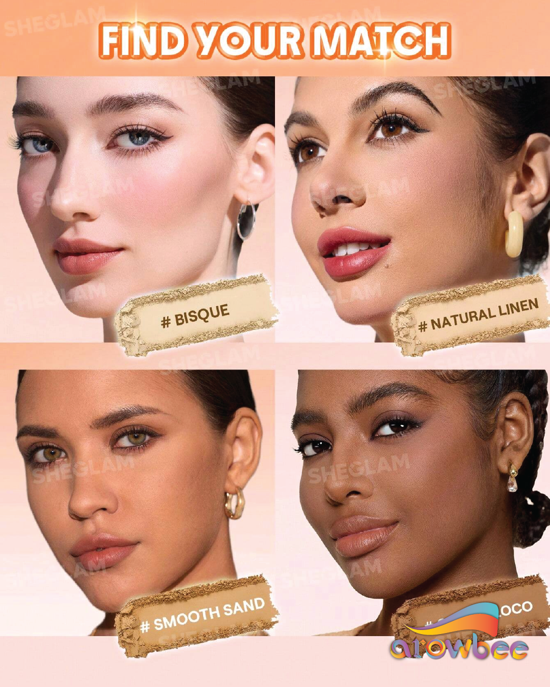 SHEGLAM Insta-Ready Sunset Blur Setting Powder